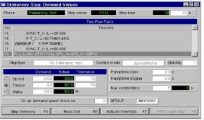 Hình PL 4 Giao diện Stationary Step Demand Values Bước 6 Ghi và lưu kết quả đo 4