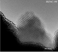 Hình 3 35 Ảnh HR TEM của các mẫu HZSC với các tỉ lệ Si Al khác nhau Bảng 3 13 5