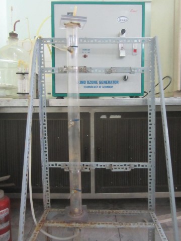 Hình 2 5 Pilot thí nghiệm xử lý nước rỉ rác bằng Ozon đơn và Perozon Quy tri 3