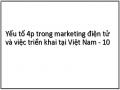 Yếu tố 4p trong marketing điện tử và việc triển khai tại Việt Nam - 10