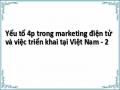 Yếu tố 4p trong marketing điện tử và việc triển khai tại Việt Nam - 2