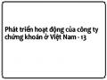 Phát triển hoạt động của công ty chứng khoán ở Việt Nam - 13