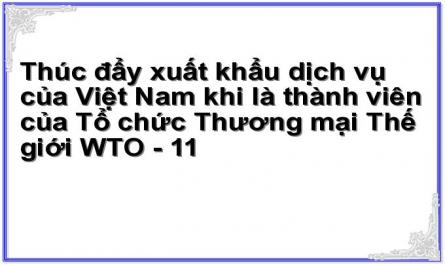 Cán Cân Xuất Nhập Khẩu Dịch Vụ Của Việt Nam.