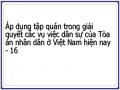 Áp dụng tập quán trong giải quyết các vụ việc dân sự của Tòa án nhân dân ở Việt Nam hiện nay - 16