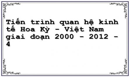 Tác Động Từ Nhân Tố Lịch Sử Của Quan Hệ Hoa Kỳ - Việt Nam