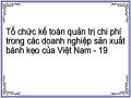 Tổ chức kế toán quản trị chi phí trong các doanh nghiệp sản xuất bánh kẹo của Việt Nam - 19