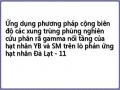 1.2. Phân Bố Của Các Trạng Thái Kích Thích Trung Gian Tạo Ra Sau Dịch Chuyển Gamma Sơ Cấp Của 172Yb Và 153Sm