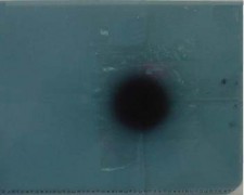 Hình 2 5 Ảnh chụp chùm nơtron tại vị trí đặt mẫu Suất liều bức xạ gamma 2