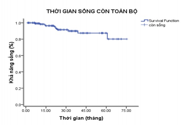 Biểu đồ 3 1 Dự đoán thời gian sống còn toàn bộ 3 3 3 3 Thời gian sống thêm 1