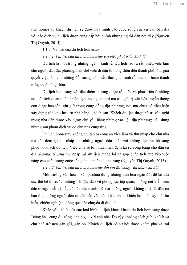 Luận văn Thạc sĩ Quản trị dịch vụ du lịch và lữ hành Phát triển du lịch Homestay tại Đà Lạt - 5 Trang 33