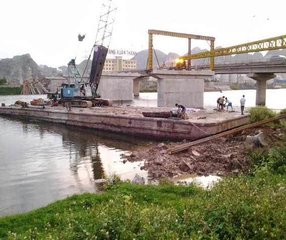 Hình ảnh 4 4 Công trình thi công cầu Bồng Lạng xã Thanh Nghị huyện Thanh Liêm 3