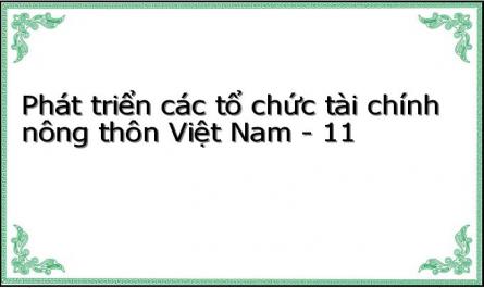Phân Tích Mức Độ Phát Triển Hoạt Động Của Các Tctcnt Việt Nam