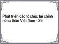 Mức Độ Phát Triển Mạng Lưới Và Nhân Viên Của Các Tctcnt Việt Nam
