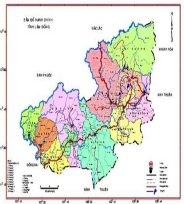 Bảng 1 Nhiệt độ trung bình tỉnh Lâm Đồng từ năm 2000 – 2008 0 C Tháng 2000 1