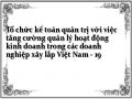 Tổ chức kế toán quản trị với việc tăng cường quản lý hoạt động kinh doanh trong các doanh nghiệp xây lắp Việt Nam - 19