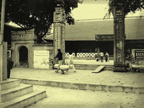 Đình cổ Bát Tràng Lễ hội làng gốm Bát Tràng Bác Hồ đến thăm làng nghề năm 13