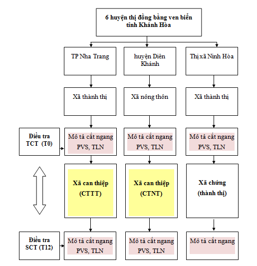 Sơ đồ 2 2 Sơ đồ thiết kế nghiên cứu can thiệp cộng đồng có nhóm chứng 2
