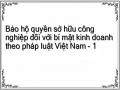 Bảo hộ quyền sở hữu công nghiệp đối với bí mật kinh doanh theo pháp luật Việt Nam