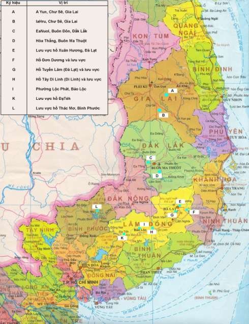 Hình 2 3 Các vùng lấy mẫu nghiên cứu Ngoài ra để khảo sát ảnh hưởng 1