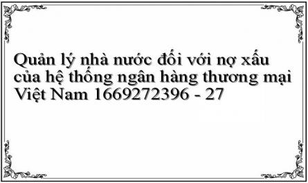 Quản lý nhà nước đối với nợ xấu của hệ thống ngân hàng thương mại Việt Nam 1669272396 - 27