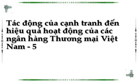 Mô Tả Một Số Nghiên Cứu Về Hiệu Quả Hoạt Động Của Ngân Hàng Ở Việt Nam