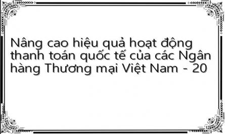 Kiến Nghị Với Khách Hàng Là Các Dn Xnk Của Việt Nam