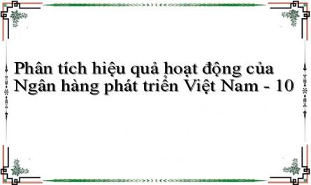 Mô Hình Tổ Chức Của Ngân Hàng Phát Triển Việt Nam