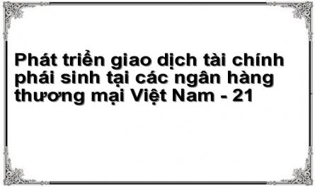 Phát triển giao dịch tài chính phái sinh tại các ngân hàng thương mại Việt Nam - 21