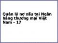Thang Xếp Hạng Của Hệ Thống Xếp Hạng Tín Dụng Nội Bộ Doanh Nghiệp Tại Vietcombank