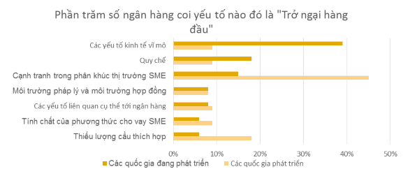 Biểu đồ 2 5 Biến động kinh tế vĩ mô là trở ngại hàng đầu đối với 5