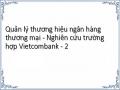 Quản lý thương hiệu ngân hàng thương mại - Nghiên cứu trường hợp Vietcombank - 2