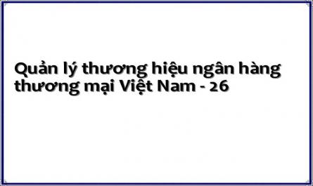 Quản lý thương hiệu ngân hàng thương mại Việt Nam - 26