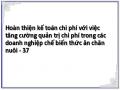 Hoàn thiện kế toán chi phí với việc tăng cường quản trị chi phí trong các doanh nghiệp chế biến thức ăn chăn nuôi - 37