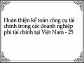 Văn Bản Pháp Lý Hiện Hành Về Kế Toán Công Cụ Tài Chính Trong Các Doanh Nghiệp Phi Tài Chính Tại Việt Nam