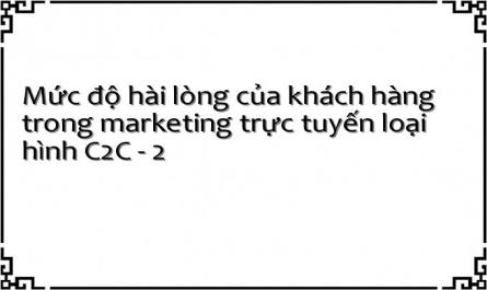Mức độ hài lòng của khách hàng trong marketing trực tuyến loại hình C2C - 2