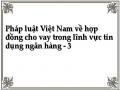 Các Nghiên Cứu Pháp Luật Về Hợp Đồng Cho Vay Tại Việt Nam