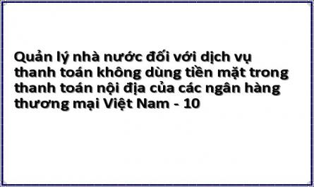 Thực Trạng Dịch Vụ Thanh Toán Kdtm Trong Thanh Toán Nội Địa Của Nhtm Việt Nam Và Các Điều