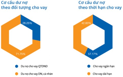 Hình 3 4 Cơ cấu dư nợ Các chỉ tiêu về sử dụng nguồn vốn của Ngân hàng HTX 4