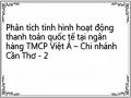 Phân tích tình hình hoạt động thanh toán quốc tế tại ngân hàng TMCP Việt Á – Chi nhánh Cần Thơ - 2