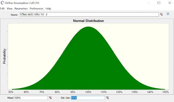 Sau khi định nghĩa được phân phối xác suất của các biến rủi ro chúng ta 3