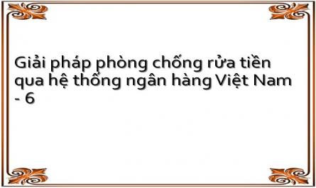 Thực Trạng Phòng Chống Rửa Tiền Qua Hệ Thống Ngân Hàng Việt Nam