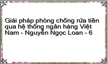 Thực Trạng Hoạt Động Rửa Tiền Qua Hệ Thống Ngân Hàng Việt Nam