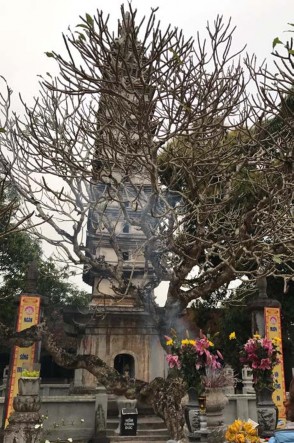 Chùa và Tháp Phổ Minh Nam Định dấu tích nghệ thuật thời Trần ngọn tháp 2