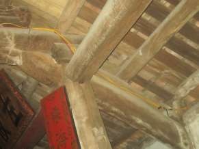 Bản ảnh số 35 Trang trí kẻ phía sau gian cạnh đình Công Đình Nguồn tác giả 17