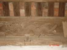 Bản ảnh số 13 Trang trí ván gió hậu gian cạnh đình Xuân Dục Đề tài cá 6