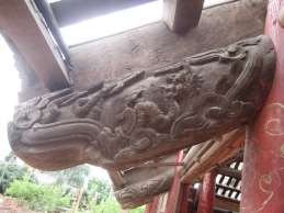 Bản ảnh số 65 Trang trí trên kẻ hiên gian giữa đình Tình Quang Đề tài trúc 16