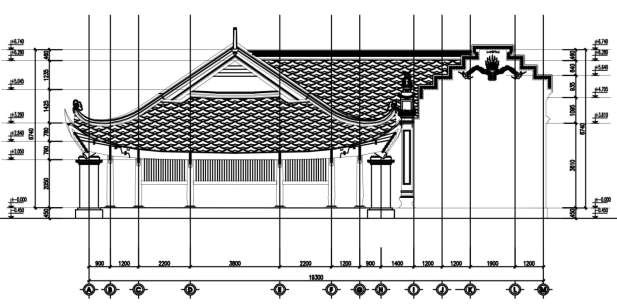 Bản vẽ số 10 Mặt đứng trục A đình Công Đình Nguồn Công ty cổ phần xây 5