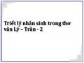 Triết lý nhân sinh trong thơ văn Lý – Trần - 2