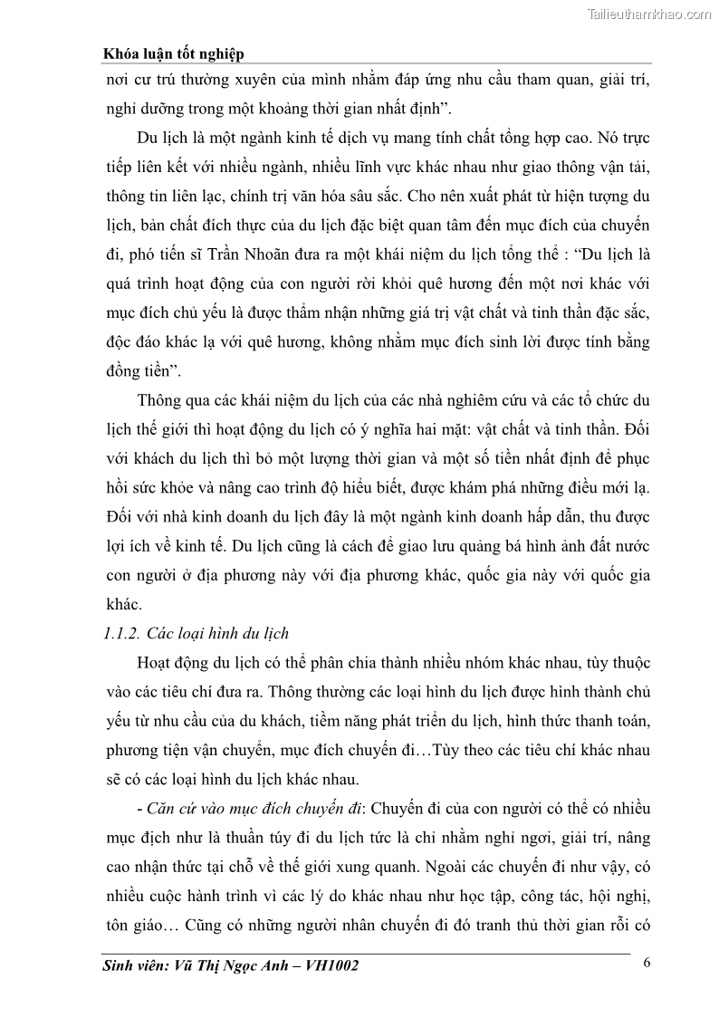 Khóa luận tốt nghiệp Văn hóa du lịch Bước đầu tìm hiểu về làng gỗ Đồng Kỵ trong phát triển du lịch ở Đồng Bằng Bắc Bộ - 2 Trang 9