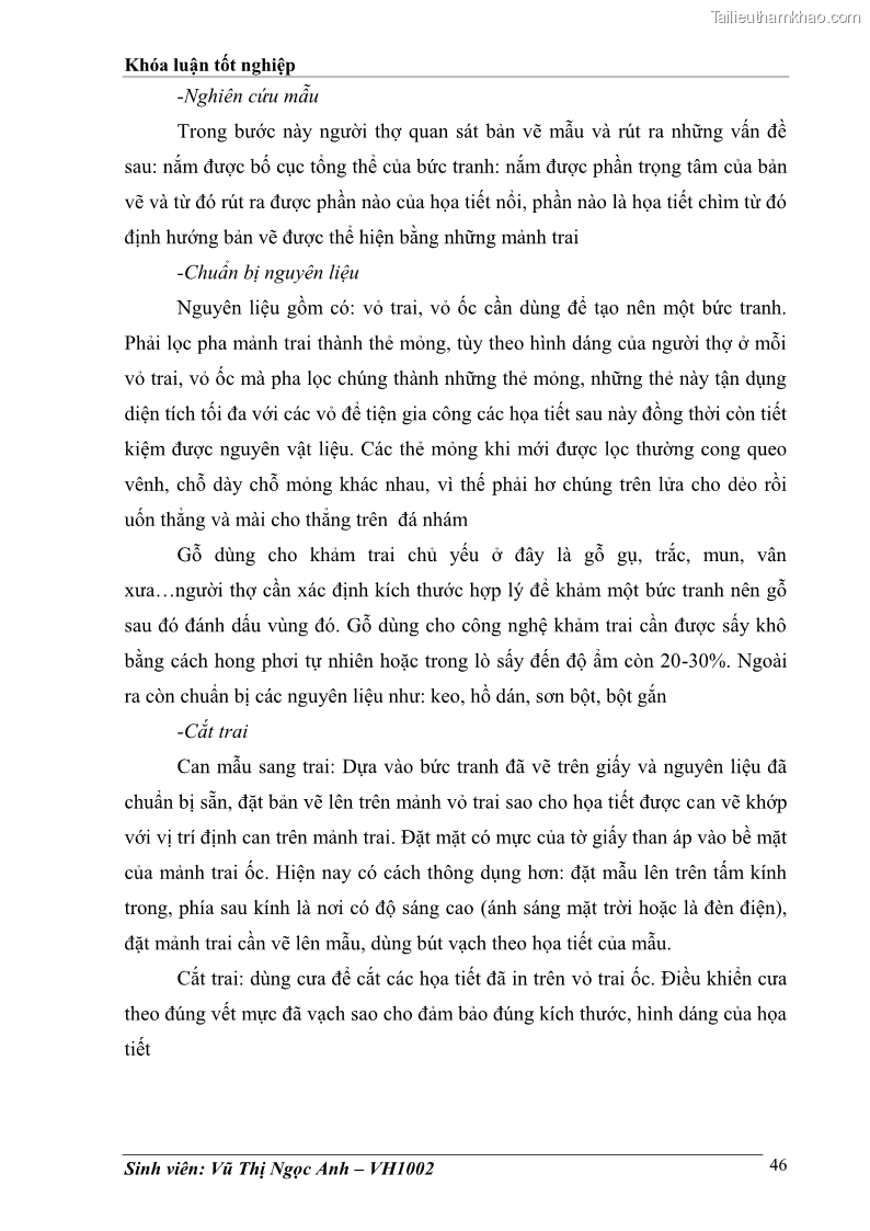 Khóa luận tốt nghiệp Văn hóa du lịch Bước đầu tìm hiểu về làng gỗ Đồng Kỵ trong phát triển du lịch ở Đồng Bằng Bắc Bộ - 7 Trang 49